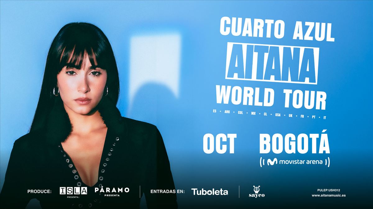 Aitana · Cuarto Azul World Tour, Movistar Arena