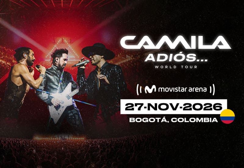 Camila · Adiós… World Tour, Movistar Arena