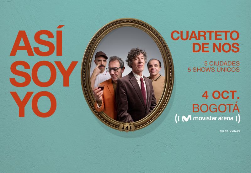El Cuarteto de Nos · Así soy yo, Movistar Arena