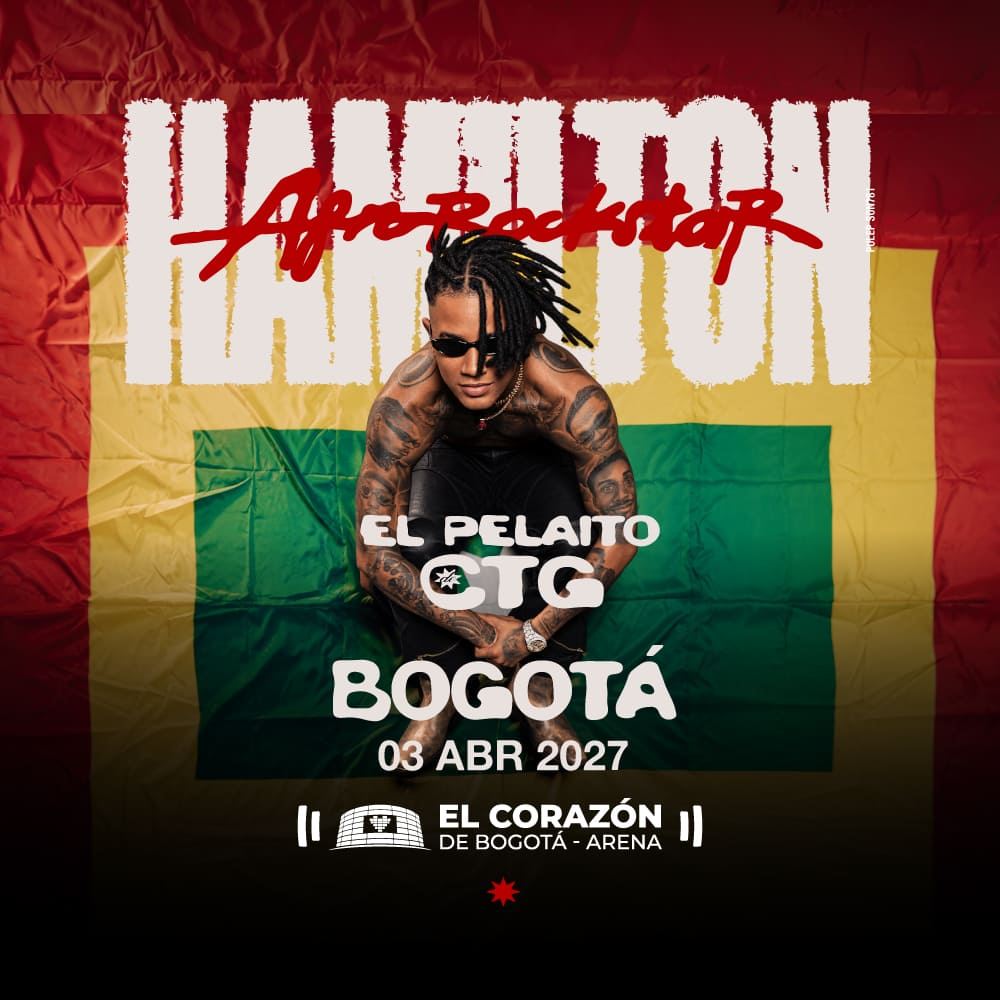 Hamilton · Afrorockstar: El Pelaito de CTG, Movistar Arena