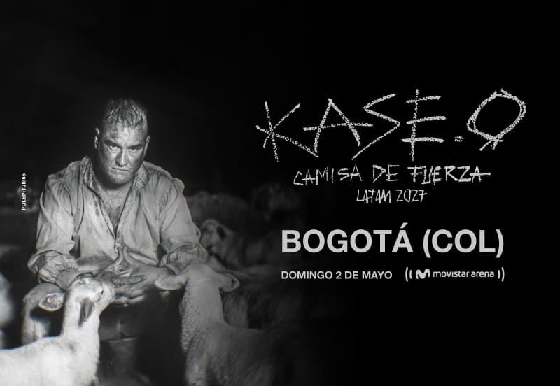 Kase.O · Camisa de fuerza Latam 2027, Movistar Arena
