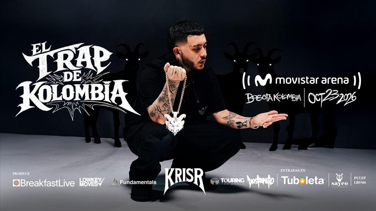 Kris R · El trap de Kolombia, Movistar Arena