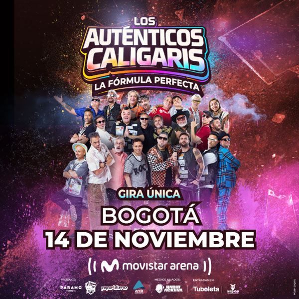 Los Auténticos Caligaris, Movistar Arena