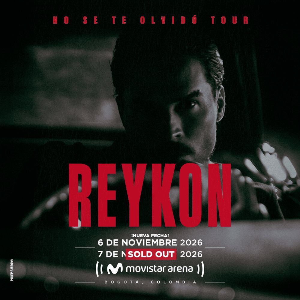 Reykon · No se te olvidó, Movistar Arena