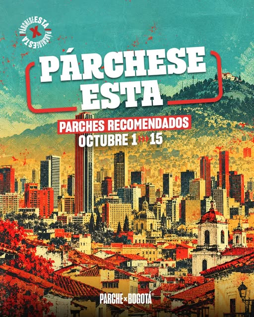 Publicación de Parche x Bogotá