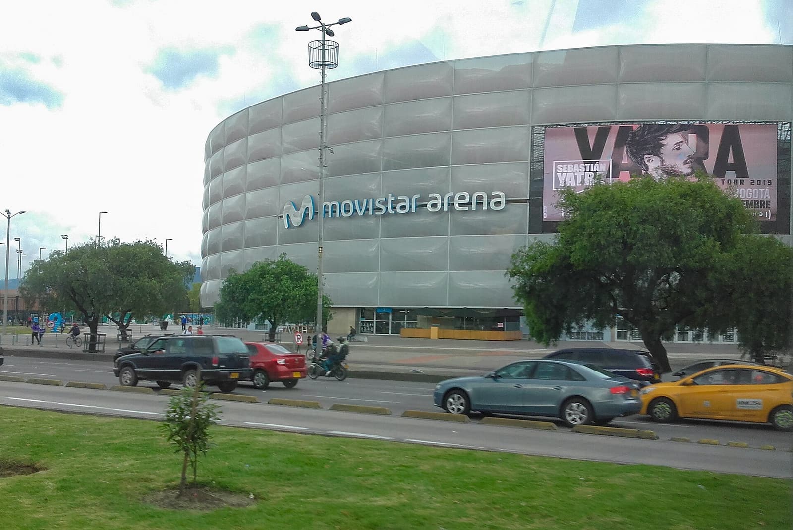 Movistar Arena, vecina de El Campín y una de las estaciones de TransMilenio para llegar al concierto