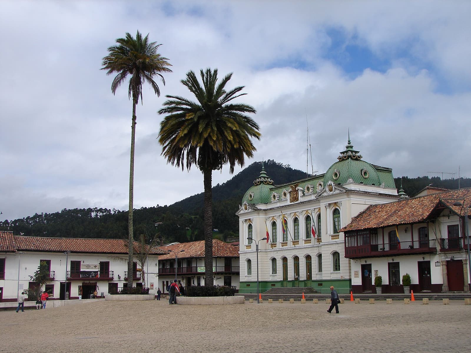 Plaza principal de Zipaquirá