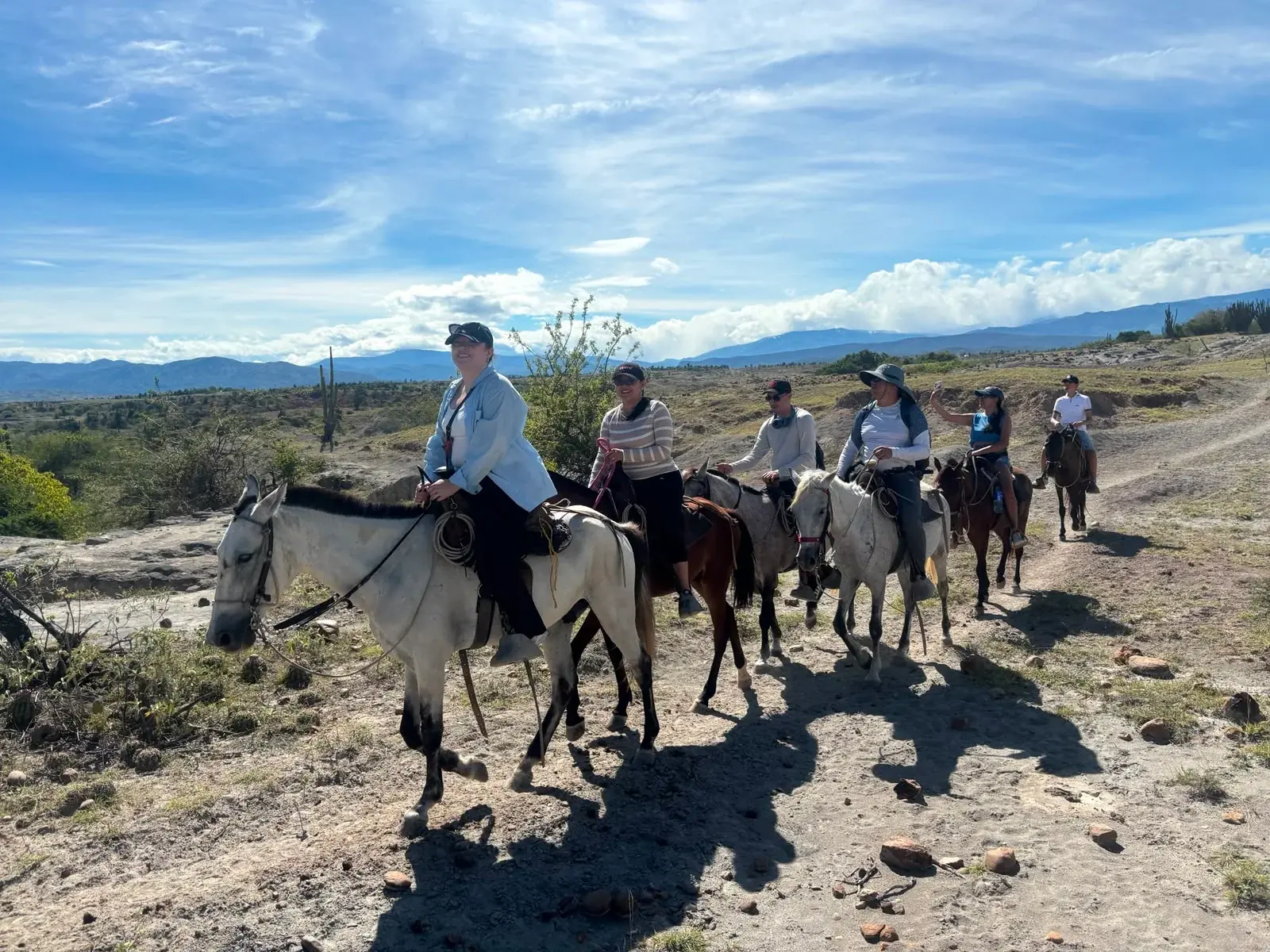 Cabalgata por el desierto de la Tatacoa
