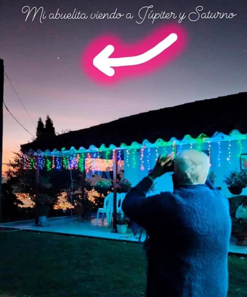 Júpiter y Saturno desde Copacabana, Antioquia