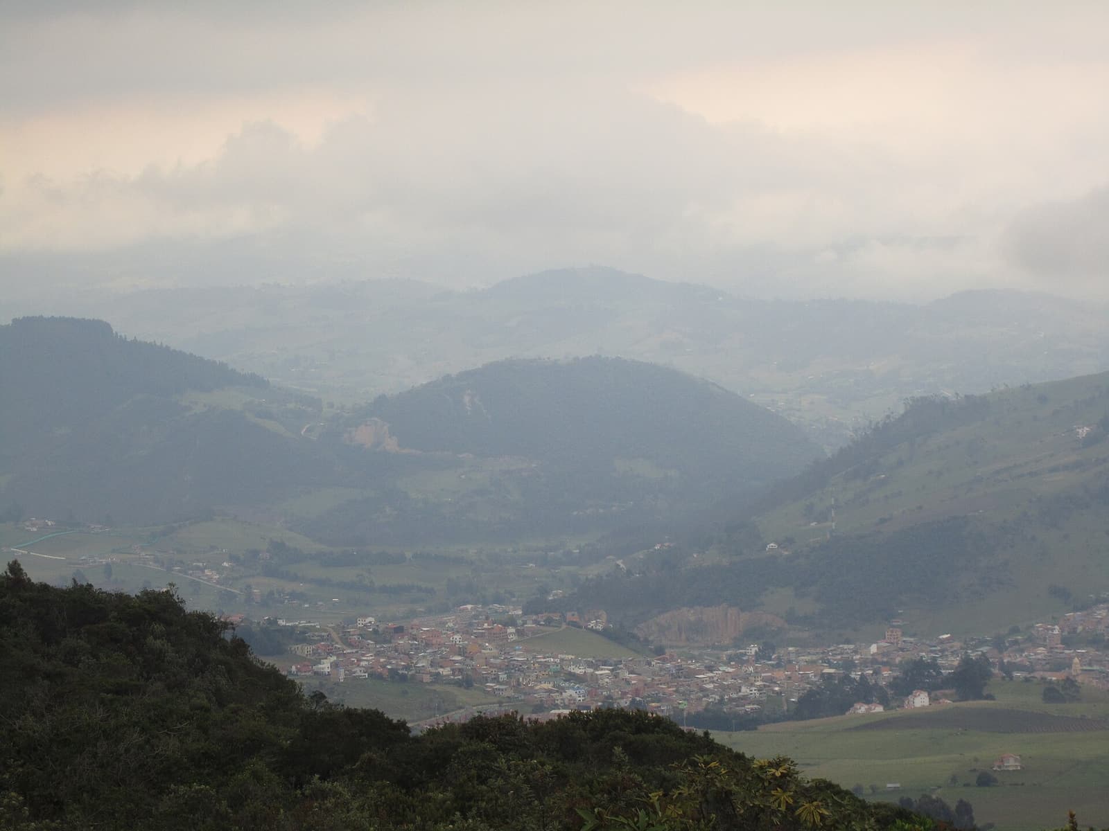La Calera vista desde lo alto
